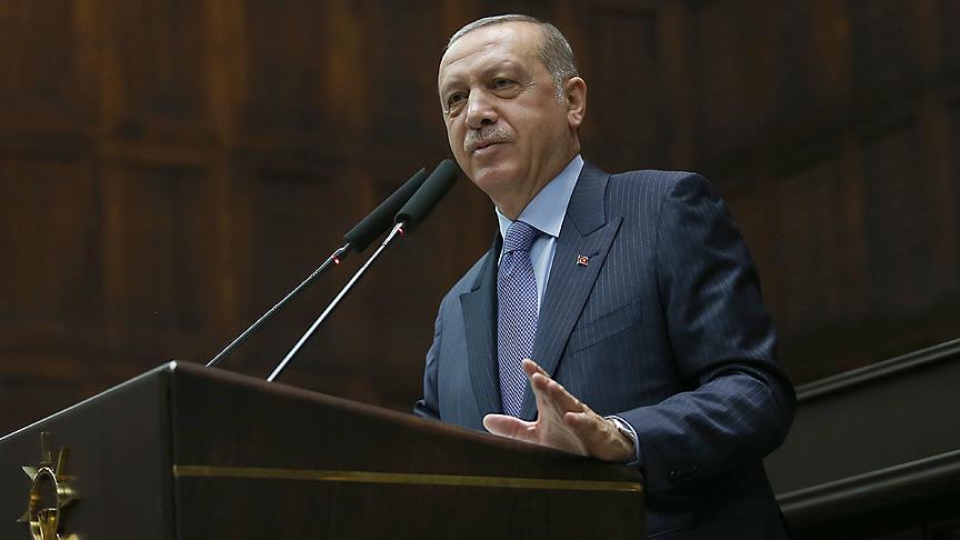 Erdoğan; "Hafter'e hak ettiği dersi vermekten de asla geri durmayacağız"