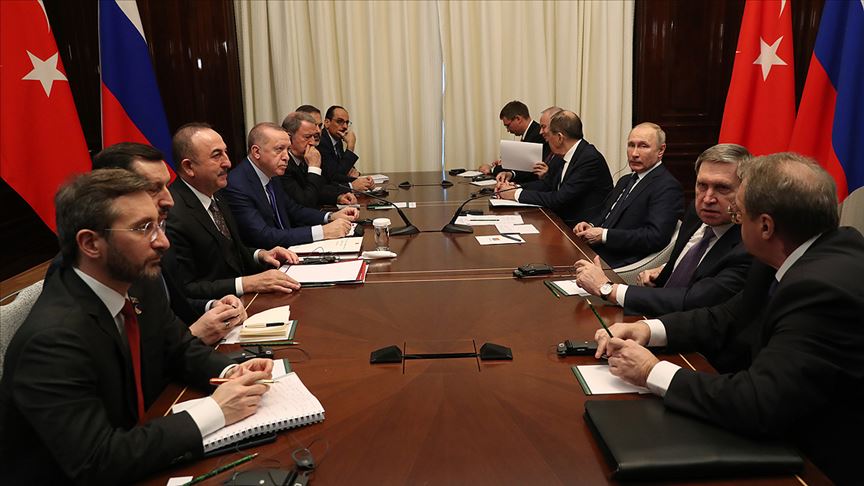 Berlin'de Libya Zirvesi'nde Erdoğan ile Putin görüşmesi başladı
