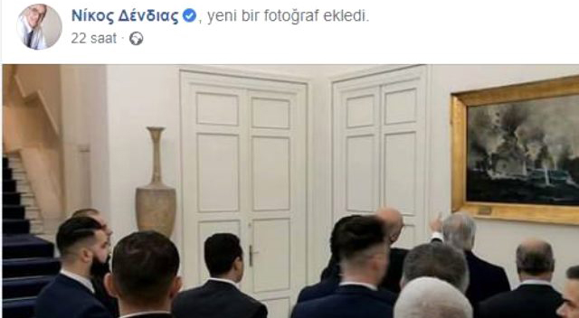 Dendias'tan Osmanlı üzerinden Türkiye'ye gönderme