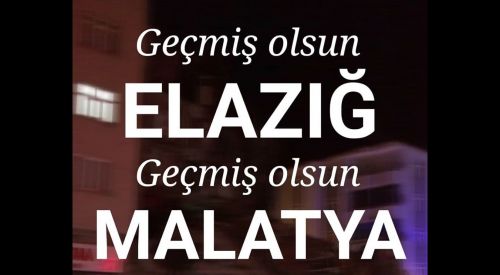 Geçmiş olsun Türkiye! Dualarımız sizinle...