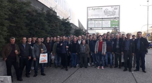 Çiftçilerimiz Selanik AGROTICA fuarını ziyaret etti