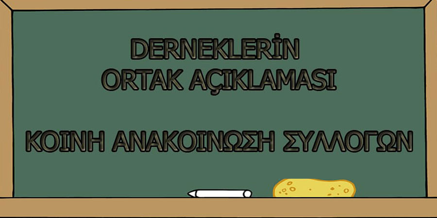 Öğretmen dernekleri ortak açıklama yaptı