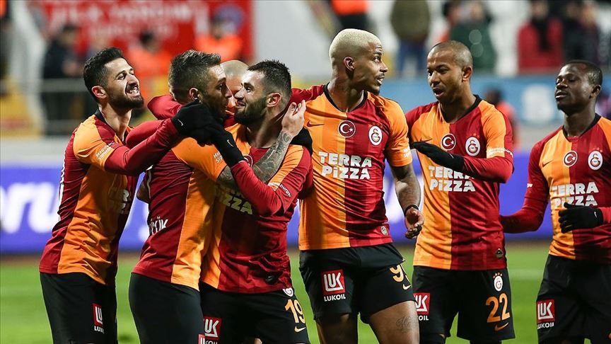Galatasaray galibiyet serisini sürdürdü