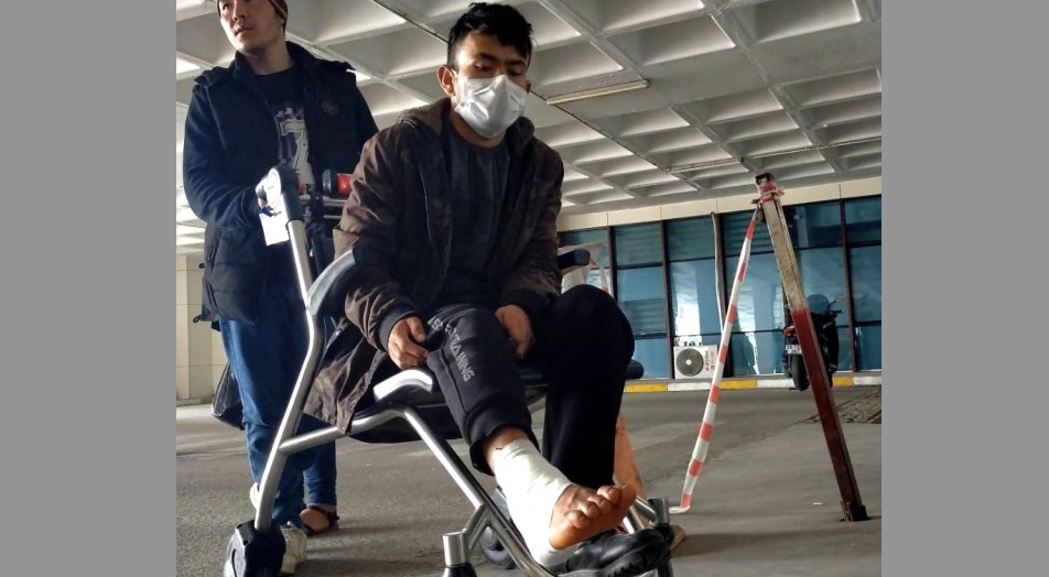 Yunan polisleri tarafından vurulan göçmen yaşadıklarını anlattı