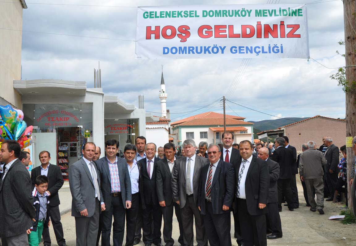Domruköy halkı binlerce soydaşı evlerinde ağırladı