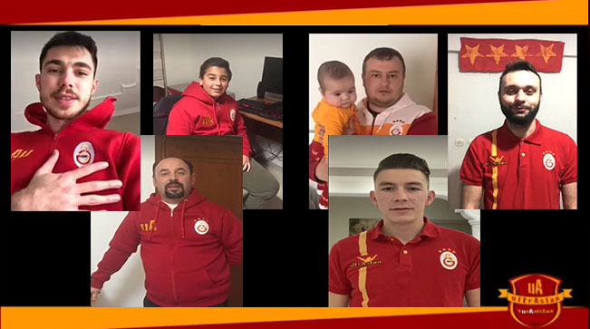 ultraAslan Yunanistan taraftar grubundan “ΕVDE KAL” mesajı