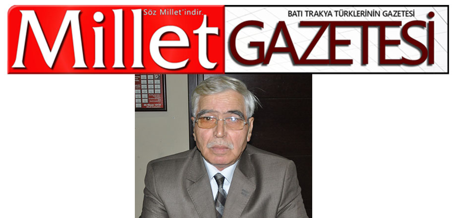 Asım Çavuşoğlu’ndan Millet Gazetesi’ne başsağlığı mesajı