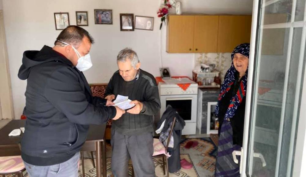 Başkan Yardımcısı Ercan Mümin'den örnek hareket
