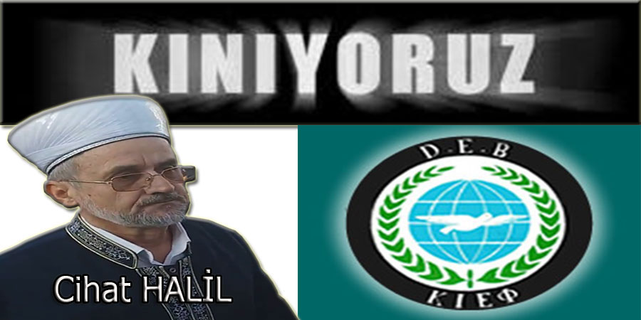 Bölücülük yapan tayinli Müftü Naibi Cihat Halil’e bir kınama daha