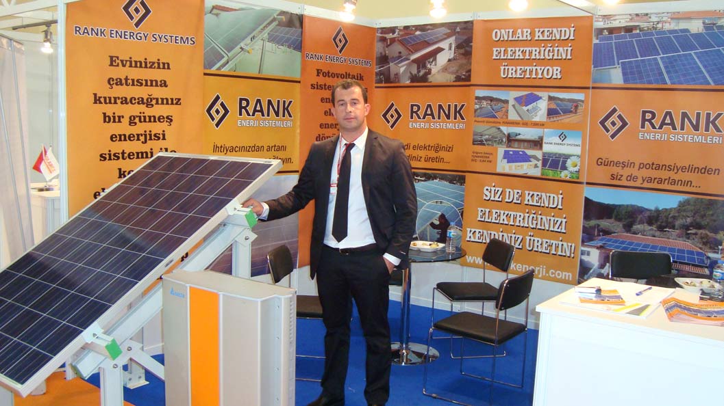 Rank Enerji Sistemleri İstanbul’da fuara katıldı