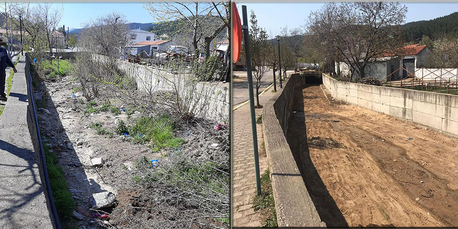 Yassıköy Belediyesi çevre temizliğine devam ediyor