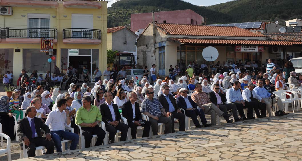 Baharın gelişi Büyük Müsellim köyünde şenliklerle kutlandı