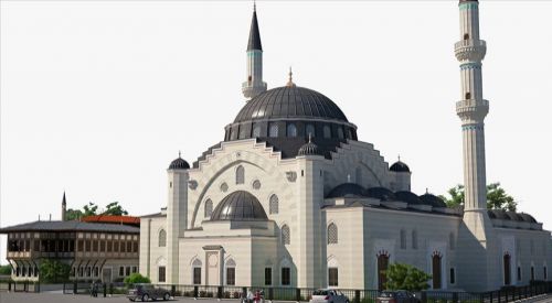 Fransa'da yükselen Avrupa'nın en büyük camisinin inşası için yardım kampanyası