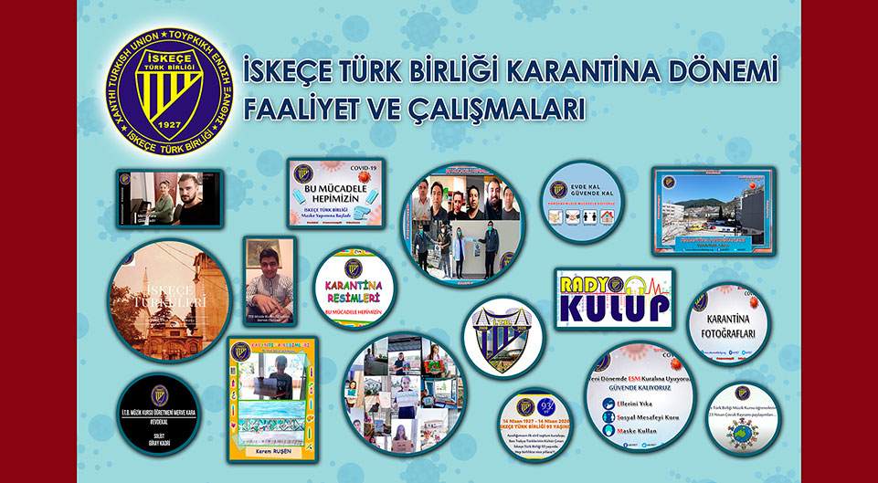 İskeçe Türk Birliği karantina döneminde faaliyetlerine devam etti