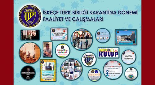 İskeçe Türk Birliği karantina döneminde faaliyetlerine devam etti
