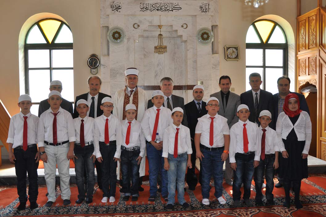 Menetler köyünde hatim merasimi düzenlendi
