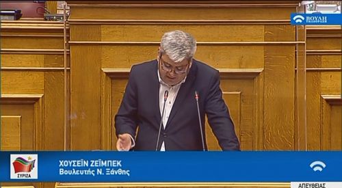 Zeybek mecliste azınlık eğitimi ile ilgili talepleri dile getirdi