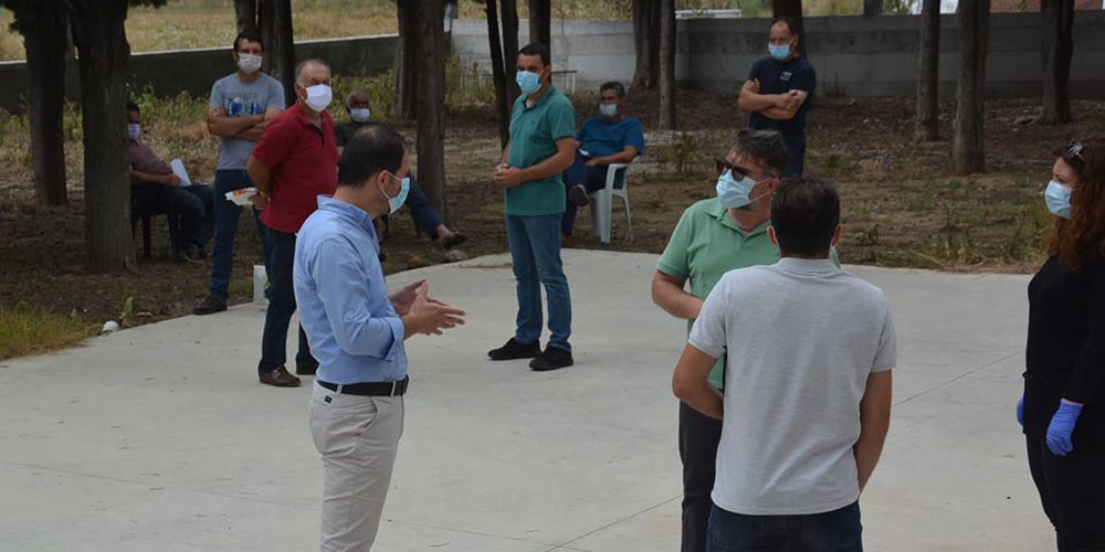 Delinasufköy’de 93 kişiye Kovid-19 testi yapıldı