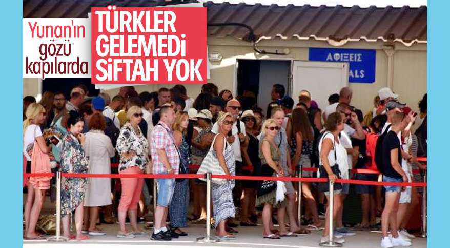 Yunan adaları para kazanmak için Türkleri bekliyor