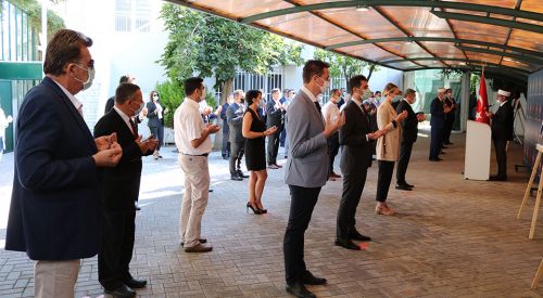 15 Temmuz Demokrasi ve Milli Birlik gününde Batı Trakya'dan şehitlere dua