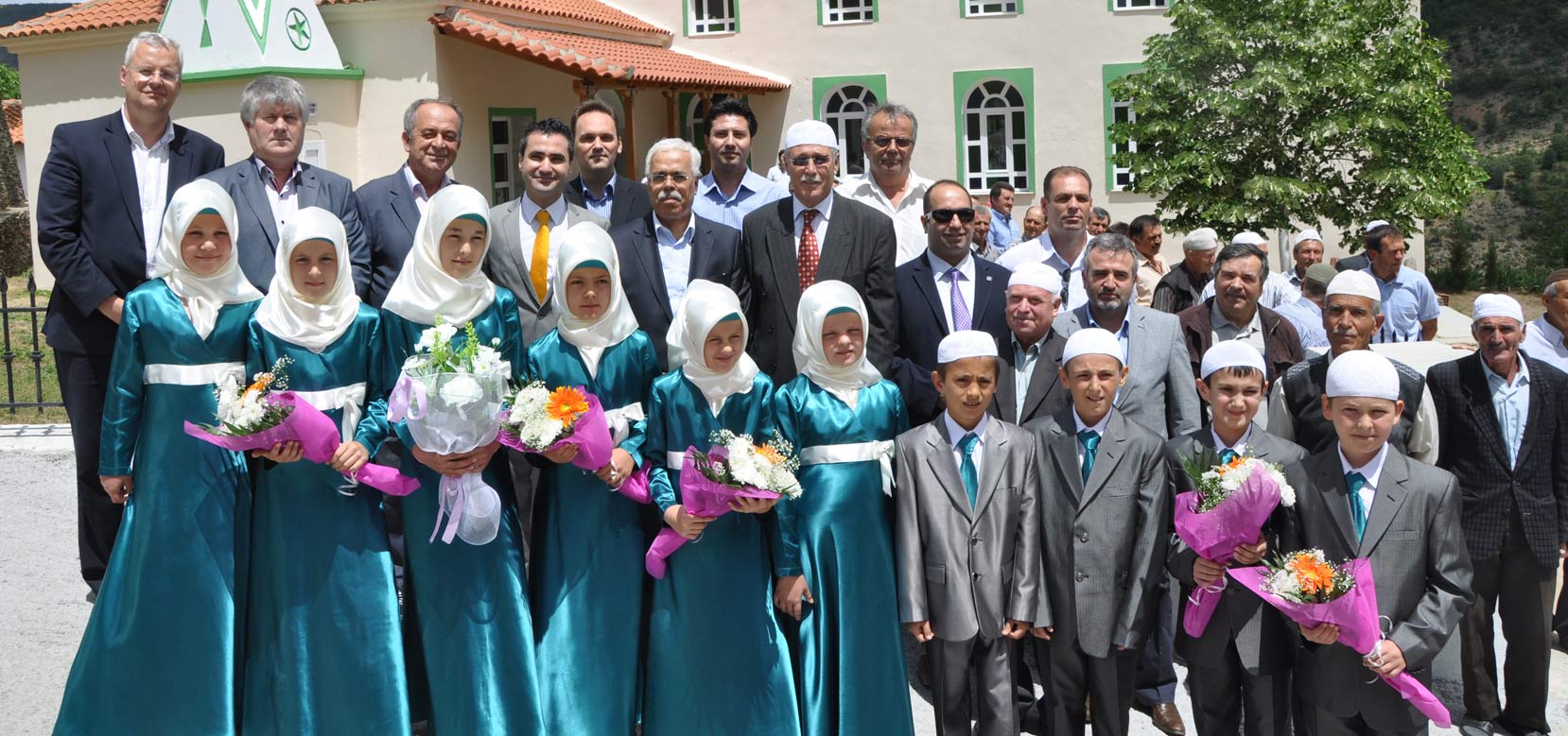 Kızılağaç halkı hatim merasiminde önemli misafirleri ağırladı
