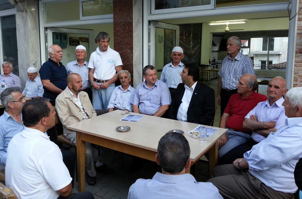 DEB Partisi İskeçe İl Teşkilatı’ndan Şahin Köyü’ne Ziyaret