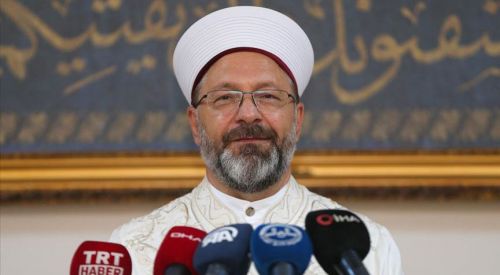 Diyanet İşleri Başkanı Erbaş: 3 imam ve 5 müezzin arkadaşımızı inşallah Ayasofya Camisi'ne atıyoruz
