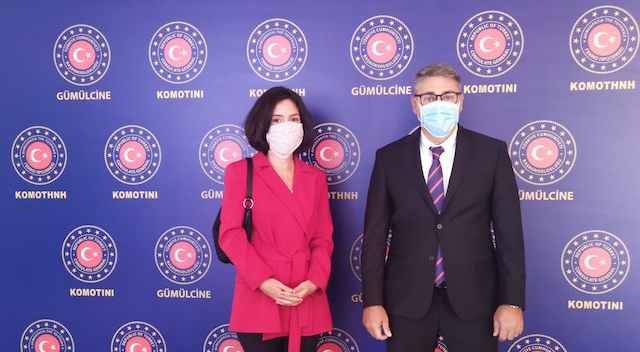 Türkiye'nin Gümülcine Başkonsolosluğu’nda geleneksel bayramlaşma