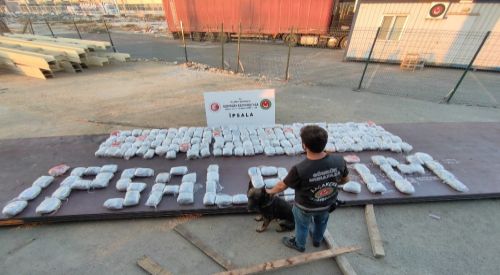 İpsala Gümrük Kapısı'nda 227 kilogram esrar ele geçirildi