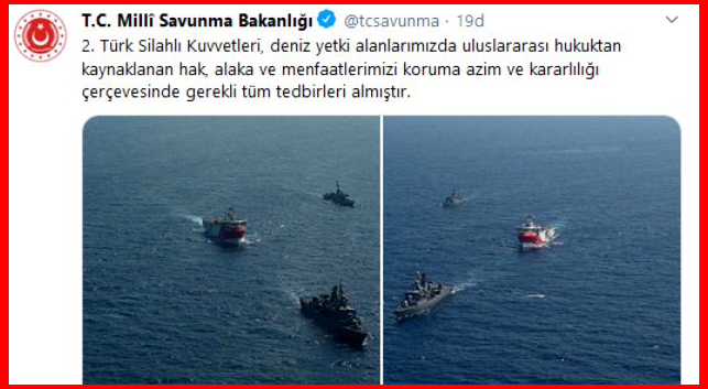 Akdeniz'de sular ısınıyor! Türk savaş gemileri sahaya indi