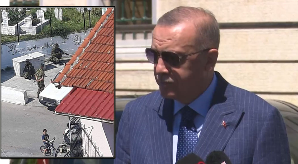 Erdoğan: Soydaşlarımızın dirisini de ölüsünü de yalnız bırakmayız