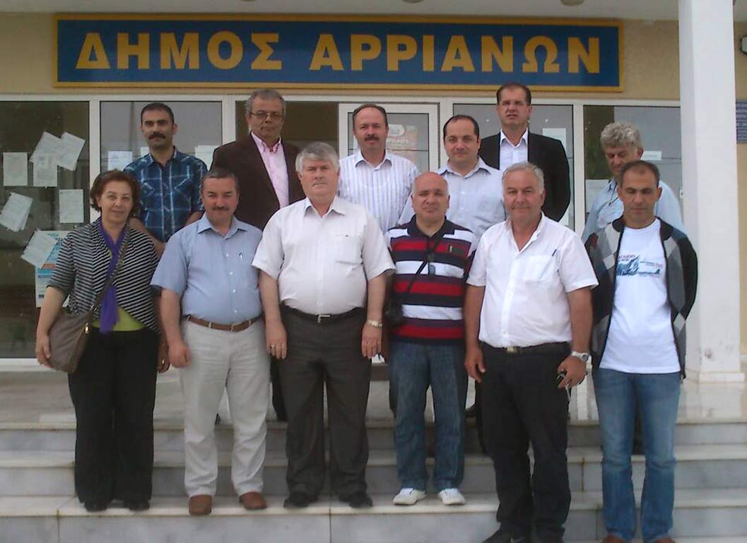 Arıcılar heyeti Kozlukebir Belediye Başkanı İbrahim Şerif ile görüştü