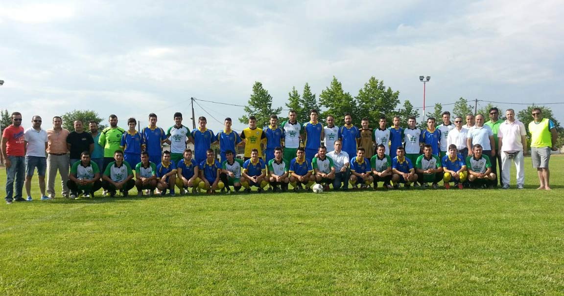 İskeçe Türk Briliği Futbol Takımı, İskeçe Ova Karması ile Dostluk Maçı Yaptı