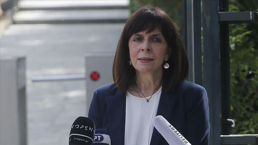 Cumhurbaşkanı Sakelaropulu Meis Adası'nı ziyaret etti