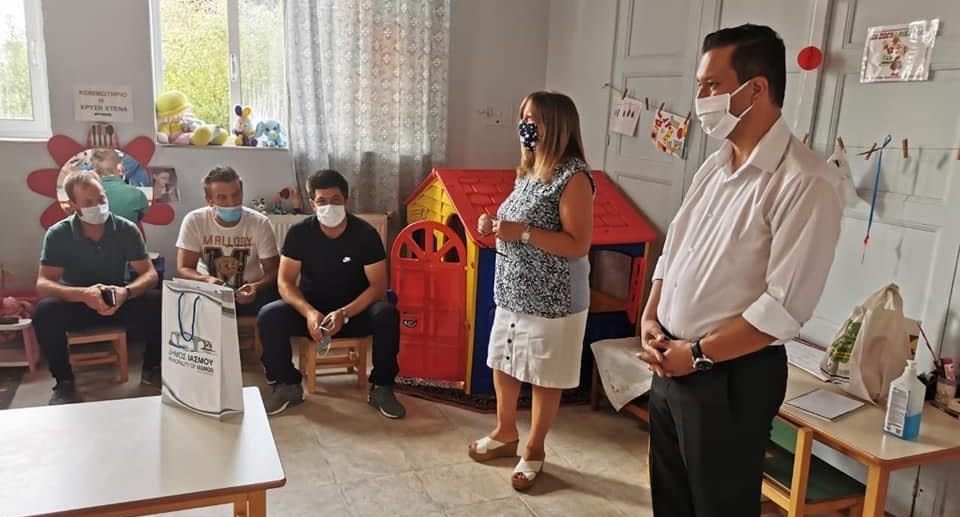Yassıköy Belediye Başkanı ve ekibi okulları ziyaret etti