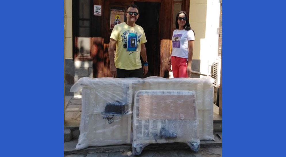 YAKA İKE şirketi hasta yatağı bağışladı