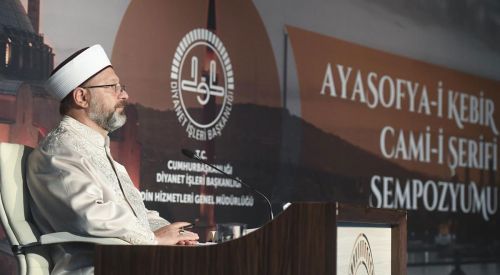 “Osmanlı döneminde Ayasofya’da yürütülen ilmi çalışmalar devam ettirilecek”