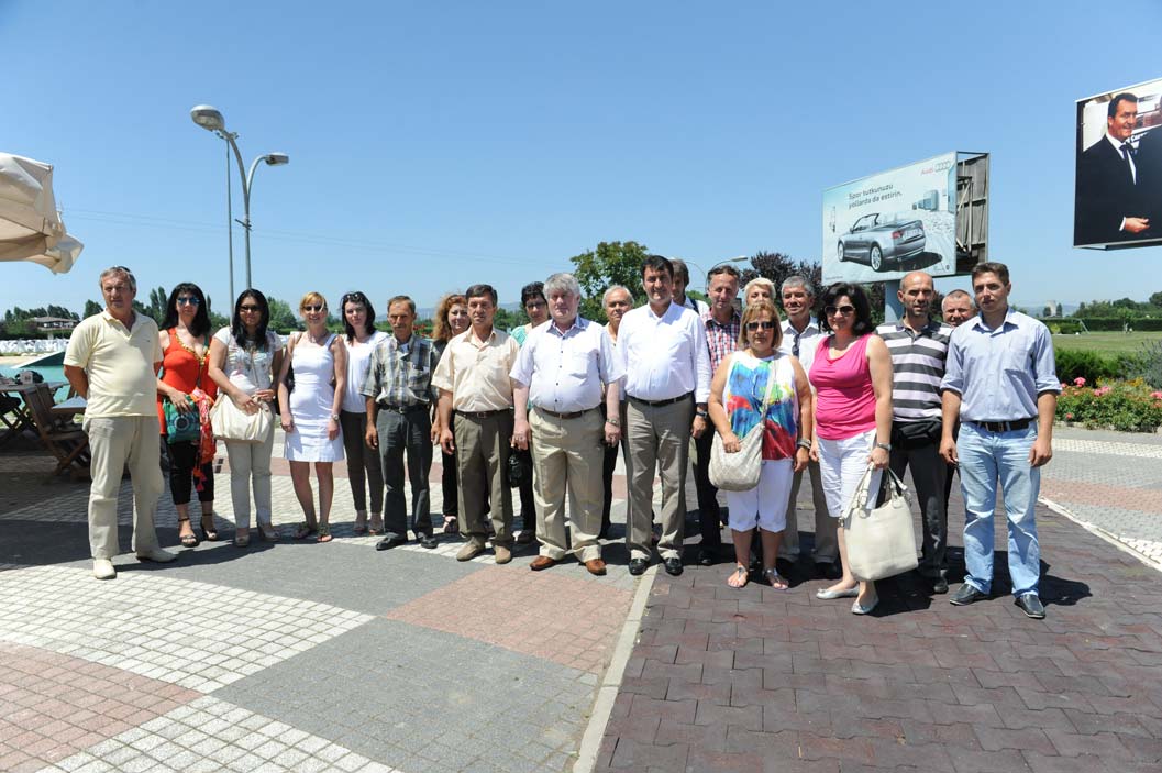 Kozlukebir Belediyesi’nin memurları Osmangazi’nin konuğu oldular