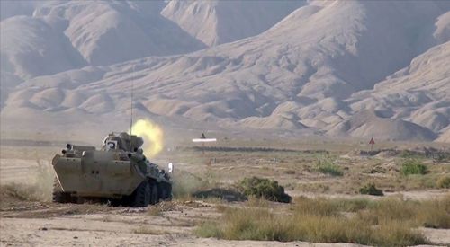 Azerbaycan ordusu Fuzuli kentini işgalden kurtardı