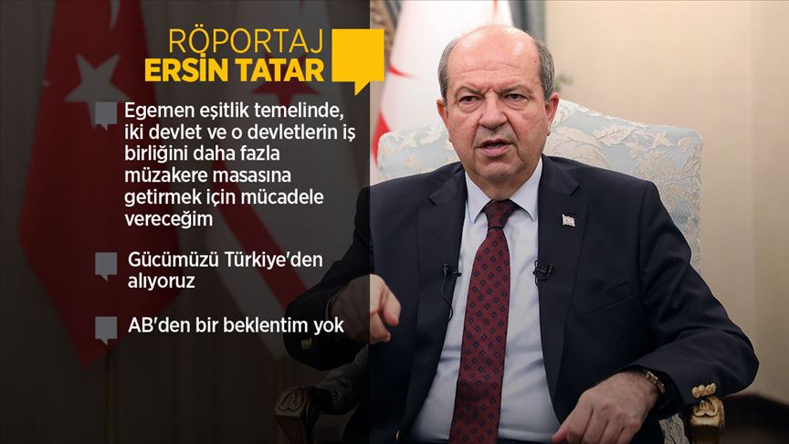 Tatar: Müzakere sürecinde artık alternatif çözüm modelleri masaya getirilmeli