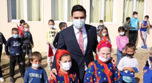YTB Başkanı Eren, Kuzey Makedonya'da Yörük köylerini ziyaret etti