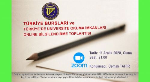 İskeçe Türk Birliği Türkiye Bursları bilgilendirme toplantısı düzenliyor