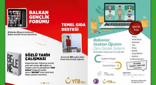 YTB'nin Balkan ülkelerine eğitim desteği sürüyor