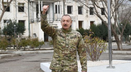 Aliyev'den Ermenilerin yıktığı camileri görmezden gelen UNESCO'ya eleştiri