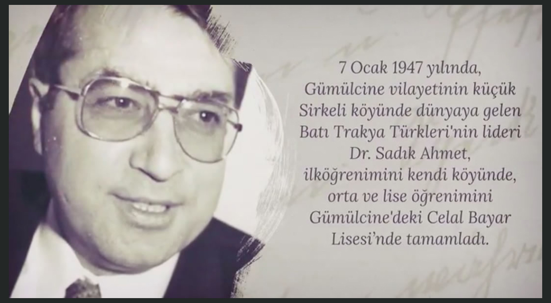 YTB’den Dr. Sadık Ahmet paylaşımı