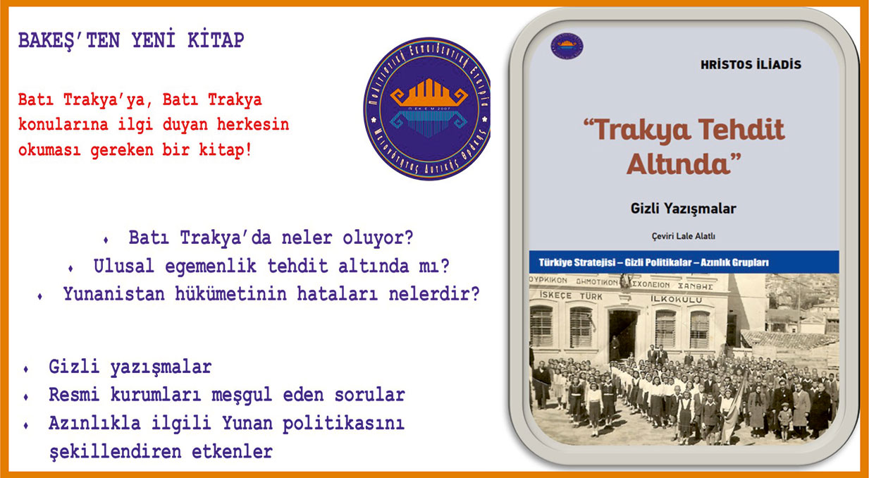 "Trakya Tehdit Altında" kitabı okuyucusuyla buluşmaya hazır