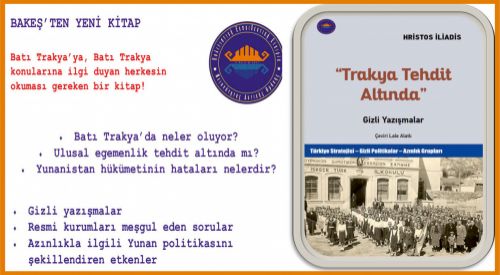 "Trakya Tehdit Altında" kitabı okuyucusuyla buluşmaya hazır