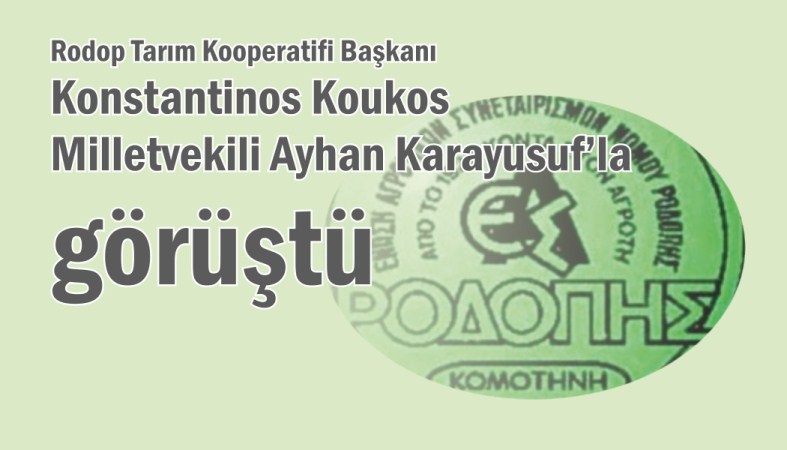 EAS Başkanı Koukos Milletvekili Karayusuf’la Görüştü