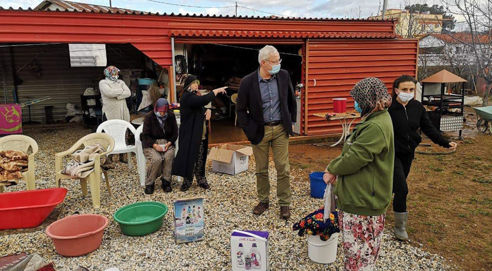 Milletvekili İlhan Ahmet’ten felaket bölgelerine ziyaret
