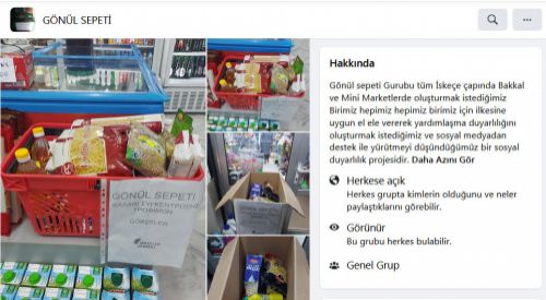 Gönül Sepeti grubu gönüllere su serpmeye çalışıyor